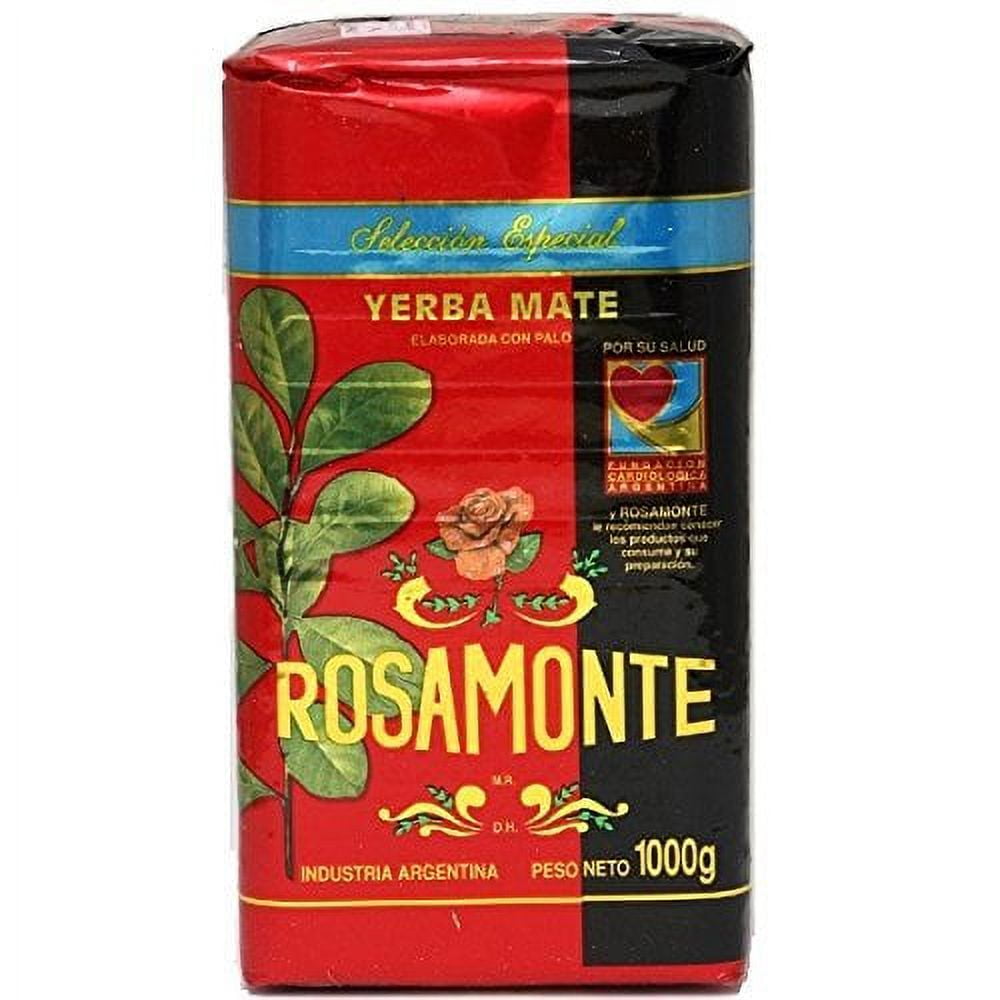 Circle of Drink - 2kg Yerba Mate Combo - Rosamonte Yerba Mate 1kg and  Canarias Traditional Yerba Mate 1kg