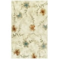 thumbnail image 1 of Rosamund Floral Design Soft Durable Elegant Modern Style Indoor Area Rug, 2' x 3', Stone by Blue Nile Mills, 1 of 3