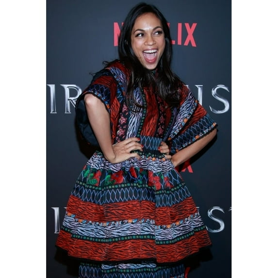 Rosario Dawson At Arrivals For Netflix Presents Marvel���S Iron Fist Series Premiere Amc Loews Lincoln Square 13 New