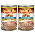 Rosarita Low Sodium Refried Beans, 16 oz, Pack of 2