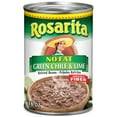 Rosarita No Fat Refried Beans with Green Chile and Lime, 16 oz.