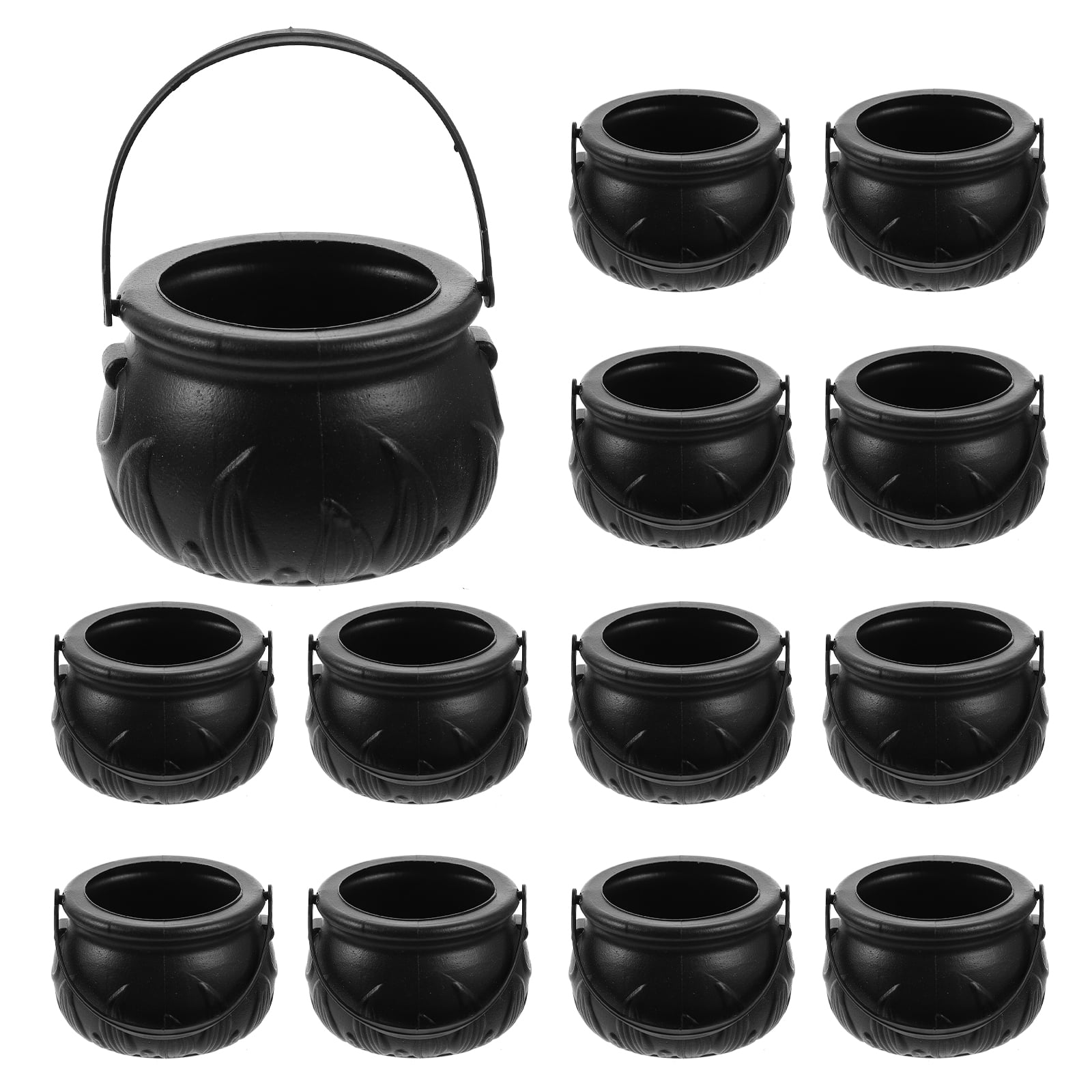 Rosarivae 24pcs Candy Container Halloween Candy Buckets Witch Cauldron