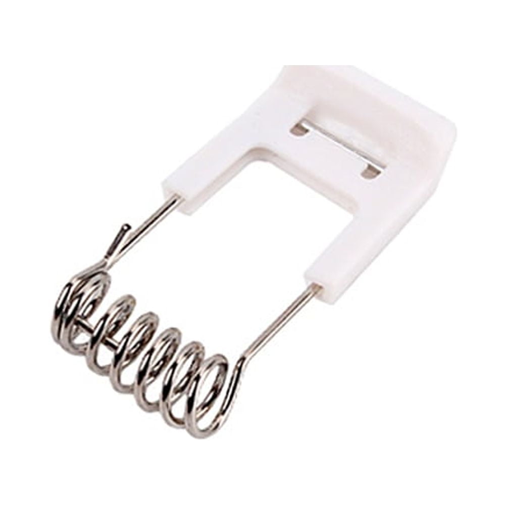 Rosarivae 30pcs 39.8mm Long White Tail LED Panel Light Spring Clip