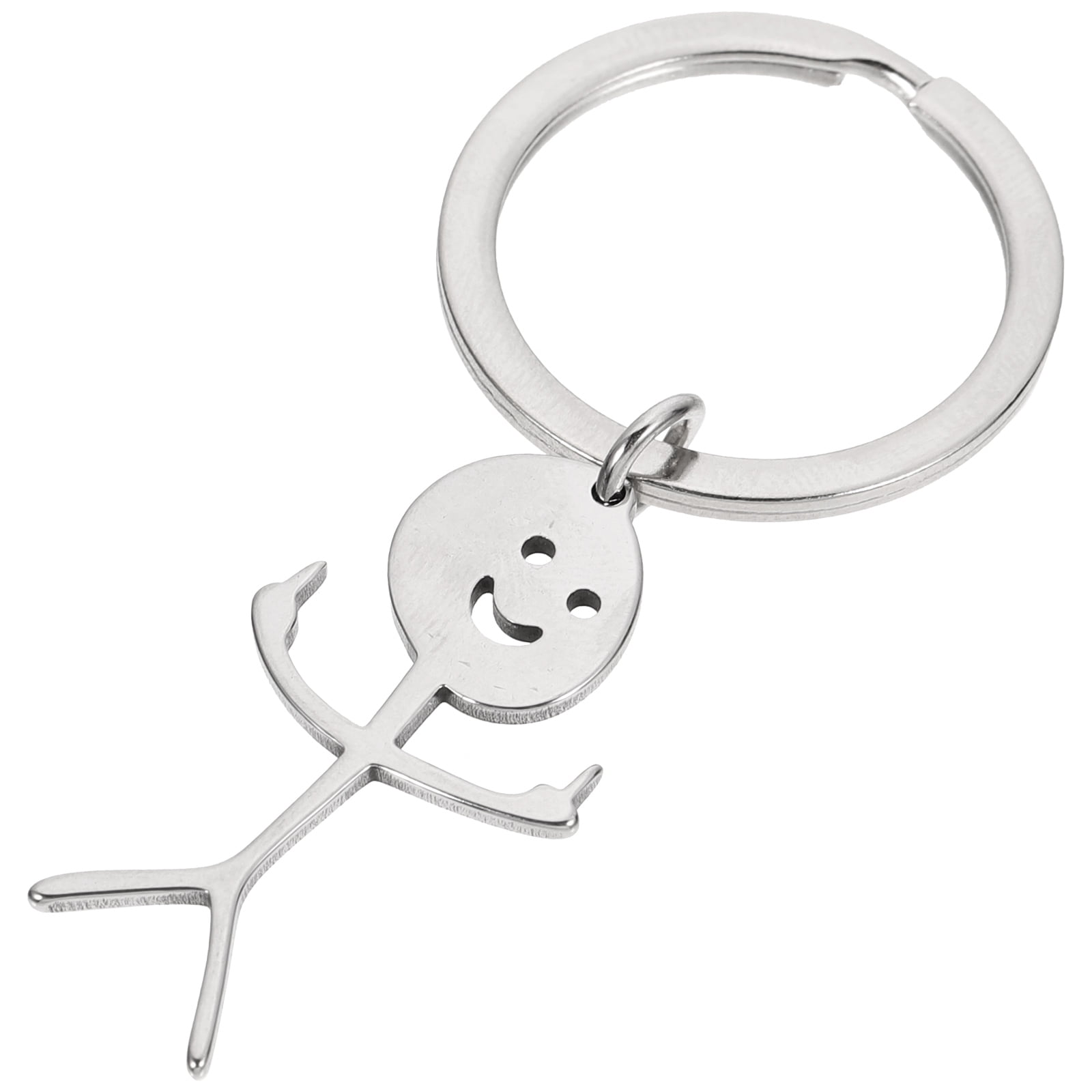 Rosarivae Funny Doodle Keychain Middle Finger Pendant Keyring Backpack