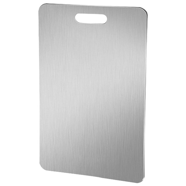 Rosarivae Stainless Steel Cutting Board Kitchen Cutting Mat Cutting