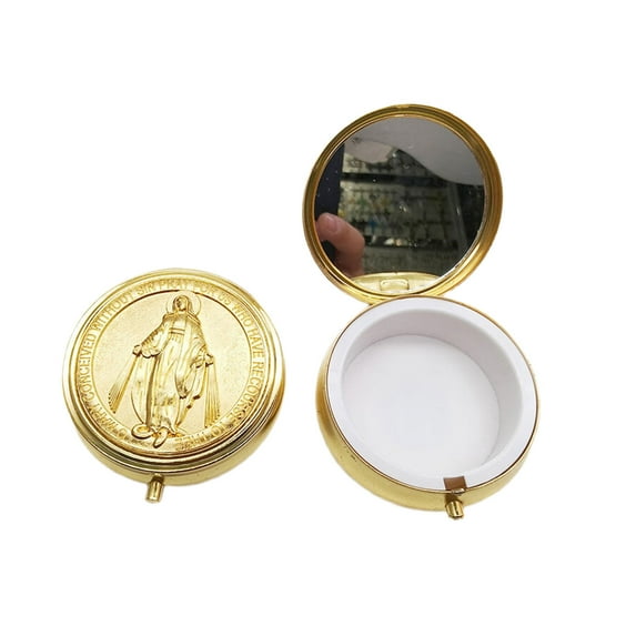 Rosary Jewelry Box Religious Storage Organizers Box Prayer Earrings ...