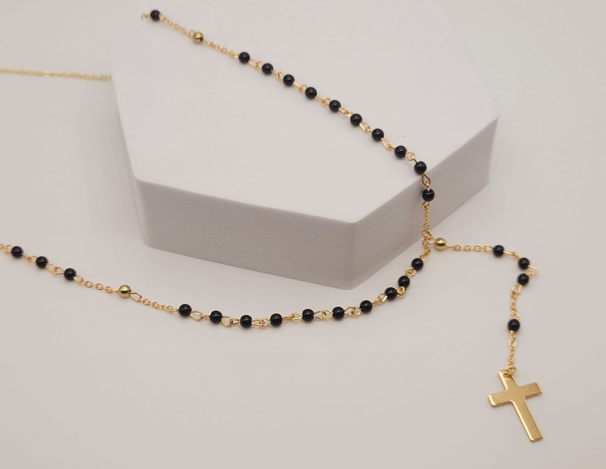 Rosary chain shop in gold