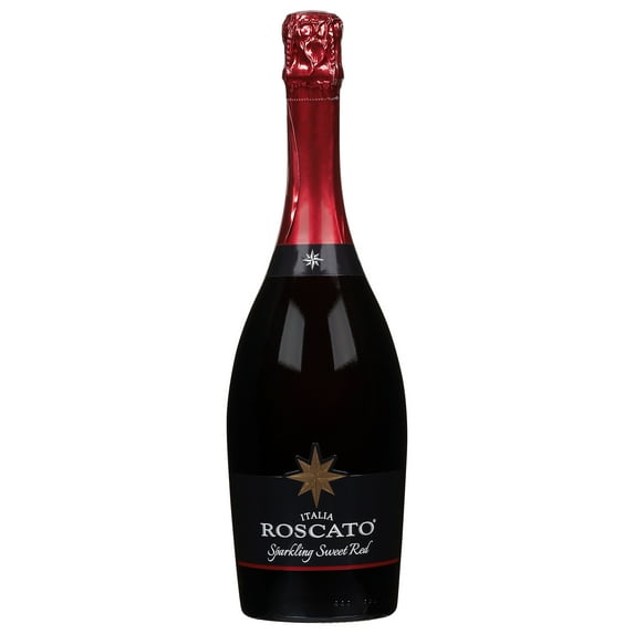 Roscato Sparkling Sweet Red Sparkling Wine Italy, 750 ml Bottle, 10% ABV