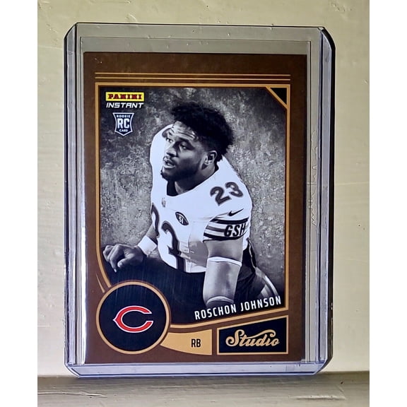 Roschon Johnson 2023 Panini NFL Studio Rookies #17 Rookie Card 1/370