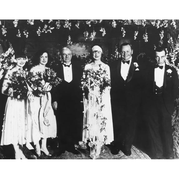 Roscoe 'Fatty' Arbuckle And Doris Deane Wedding On May 16 History (24 x 18)