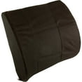 thumbnail image 1 of Roscoe Medical Contoured Lumbar Cushion, Back Support for Office Chair, 14" x 5" x 5", Black, 1 of 1