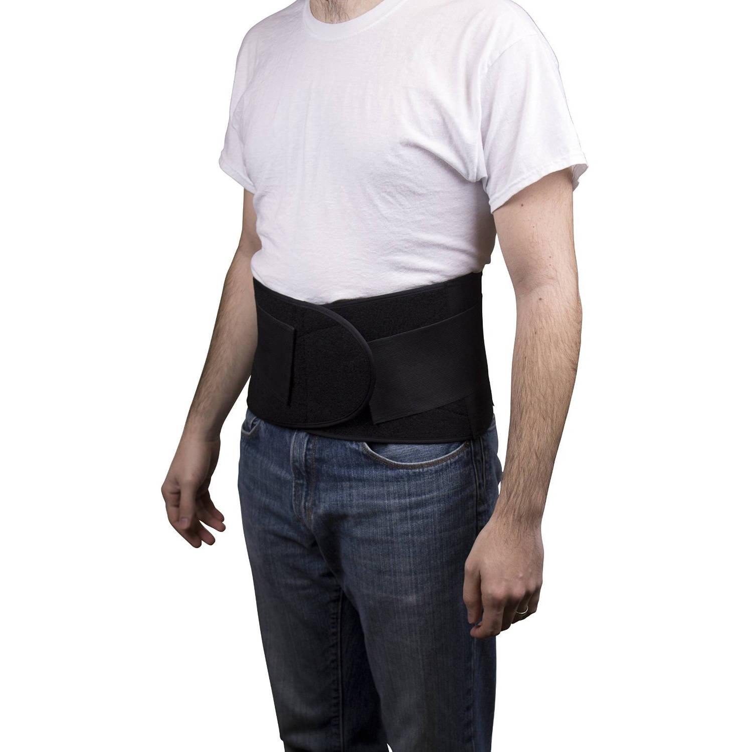 Roscoe Medical BB7773 Double Pull Back Brace, Fits Waists 28- 39, Medium  : : Health & Personal Care