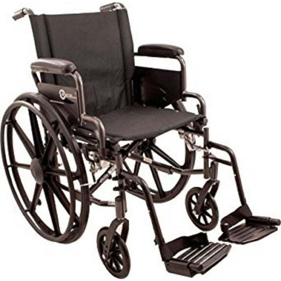 Roscoe Medical - K4-Lite Wheelchair (20" with Swing-Away Footrests) - CM