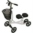 thumbnail image 1 of Roscoe Medical Knee Scooter with Basket and Padded Seat for Seniors and Adults, 350 lb Capacity, 1 of 5