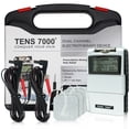 thumbnail image 1 of Roscoe Medical TENS 7000 Digital Unit, Muscle Stimulator, Black, 10 Pieces, 1 of 8