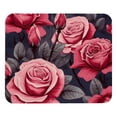thumbnail image 1 of Rose 8.3x9.8 Inch Square Non-Slip Rubber Bottom Mouse Pad, Desk Pad, Desk Mat - Printed Design for Office and Gaming, 1 of 6