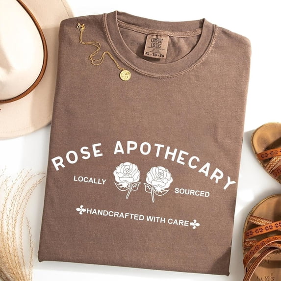 Rose Apothecary Shirt Schitt Creek ShirtRosebud Motel Shirt Handcrafted with Care Moira Ro