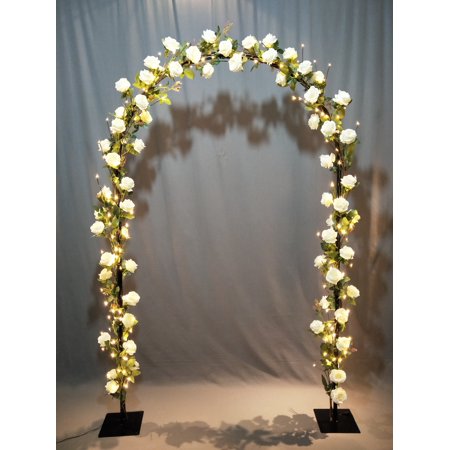 Hi-Line Gift Ltd 37449-B Rose Arch of LED Lights