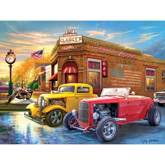 Rose Art American Nostalgia 550pc American Grill Jigsaw Puzzle