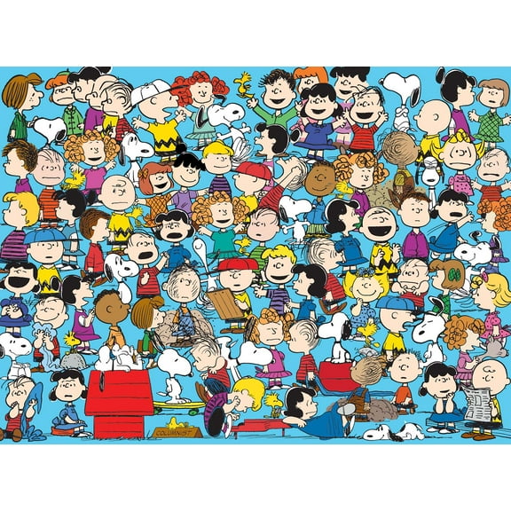 Rose Art Peanuts-Cast of Characters Jigsaw Puzzle