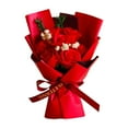thumbnail image 1 of Rose Artificial Flower Bouquet, Valentine's Day Decor, Faux Flower Flowers Bouquet for Anniversary, Birthday, Mother Gifts for Flower Arrangement, 1 of 9