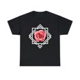 thumbnail image 1 of Rose Asymmetrical Unisex Heavy Cotton Tee, 1 of 12