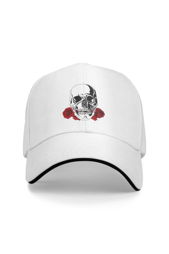 Rose Baseball Caps for Men Women Fashion Summer Casquette Adjustable Casual Trucker Hats for Outdoor Activities