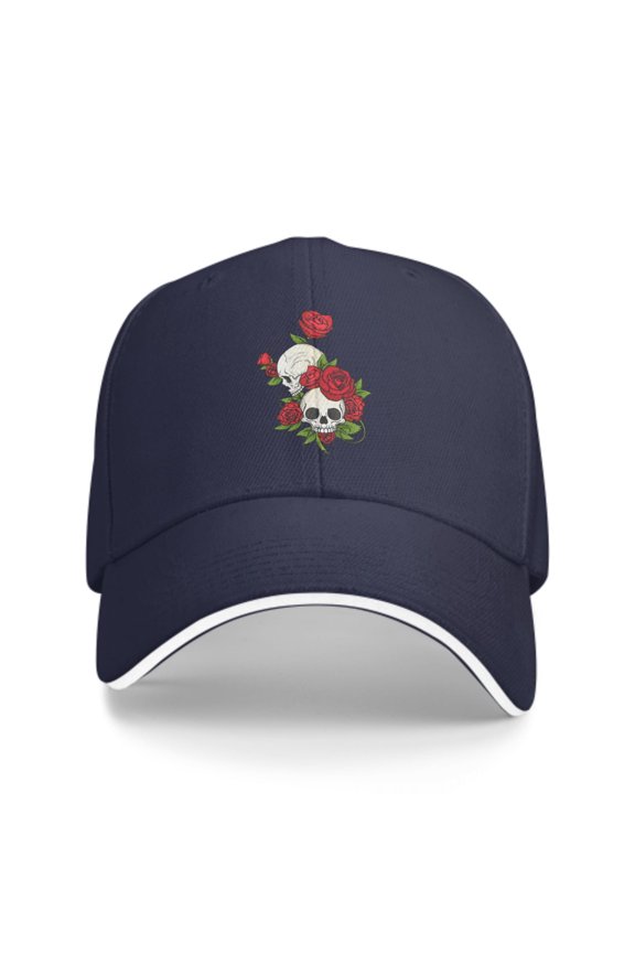 Rose Baseball Caps for Men Women Fashion Summer Casquette Adjustable Casual Trucker Hats for Outdoor Activities