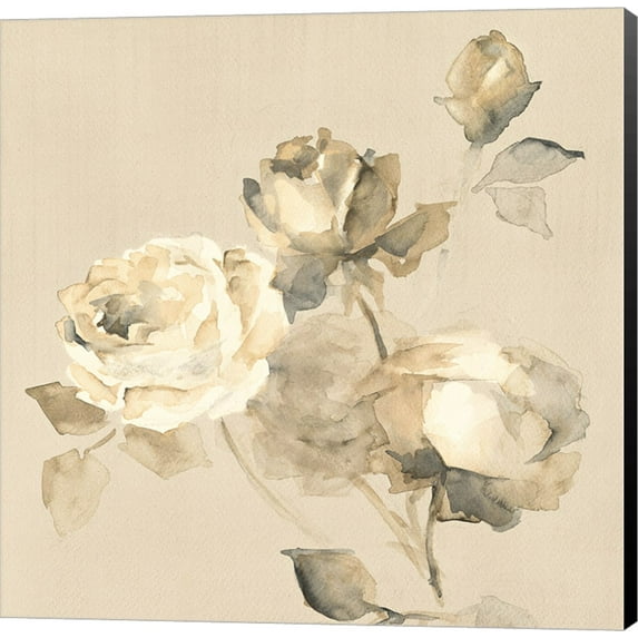 Rose Blossoms Crop by Wild Apple Portfolio, Canvas Wall Art