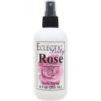 Rose Body Spray, Eclectic Lady, Hydrating Mist, Unisex, 16 oz