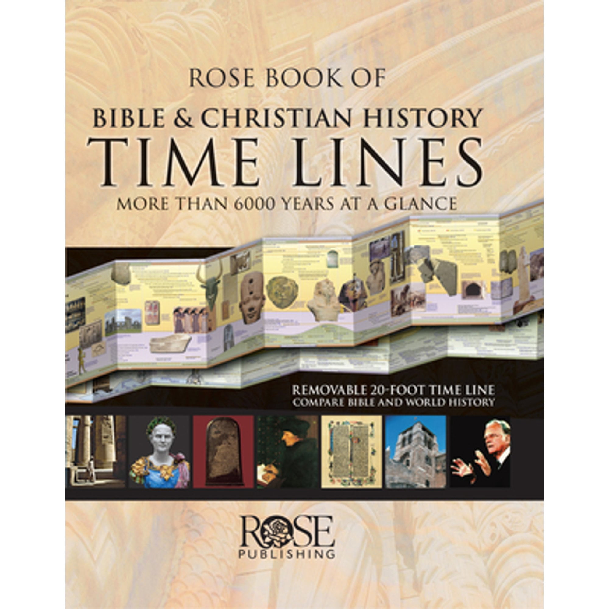 Pre-Owned Rose Book of Bible and Christian History Time Lines: More Than 6000 Years at a Glance Hardcover