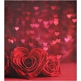 thumbnail image 1 of Rose Bouquet and Heart Dishwasher Magnet Cover Front Door Decorative Refrigerator Covers Magnetic Sheet Sticker Wash Machine Fridge Panel Decal for Kitchen Appliance 23x26 in, 1 of 6