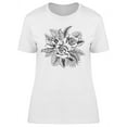thumbnail image 1 of Rose Bouquet Sketch T-Shirt Women -Image by Shutterstock, Female Small, 1 of 2