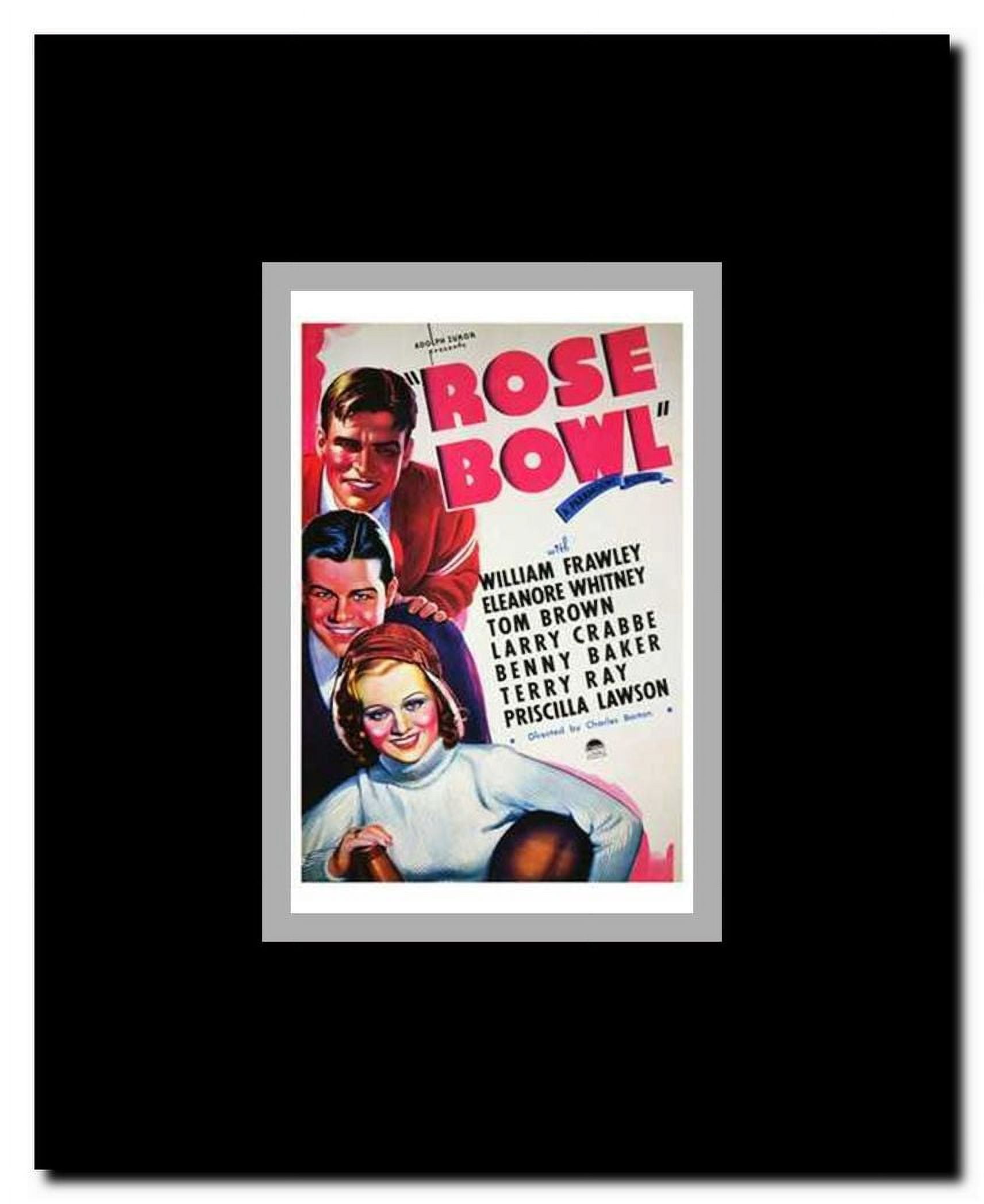Rose Bowl Framed Movie Poster
