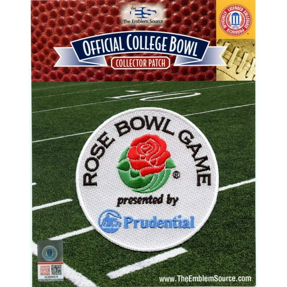 Rose Bowl National Championship Prudential Jersey Patch Alabama Michigan 2024