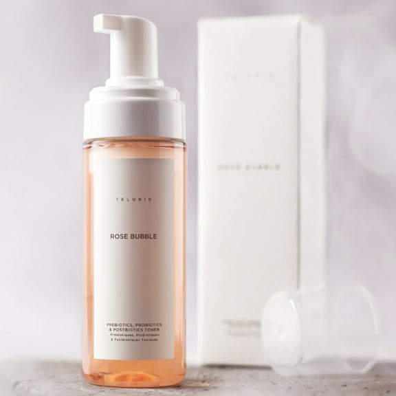 Rose Bubble Pre, Pro Postbiotics Toner 5 oz.