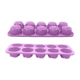 thumbnail image 1 of Rose Cake Mold 10 Cavity Flower Silicone Baking Tray for Muffins Cupcakes Chocolate Candy Soap Making Floral Design Non Stick Dishwasher Safe Style B#075, 1 of 5