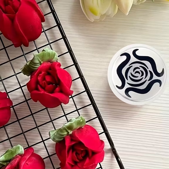 Rose Cake Nozzle for Frosting, Piping Tips for Flower Decorating