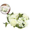 thumbnail image 1 of Rose Candle Rings, Wreaths Artificial Flowers Multicolor Wreath Decor for Tables Party Valentine Day Home Dinner Decoration, 1 of 4