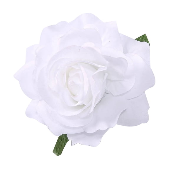 Rose Clips Red Hairpins Women,Bridal Dancer Wedding Birthday Daily Barrette Accessories,Rose Clips Red Hairpins for Women,Fashion Hair Clips for Styling,Cute Rose Hairpins,Non-Slip(White)