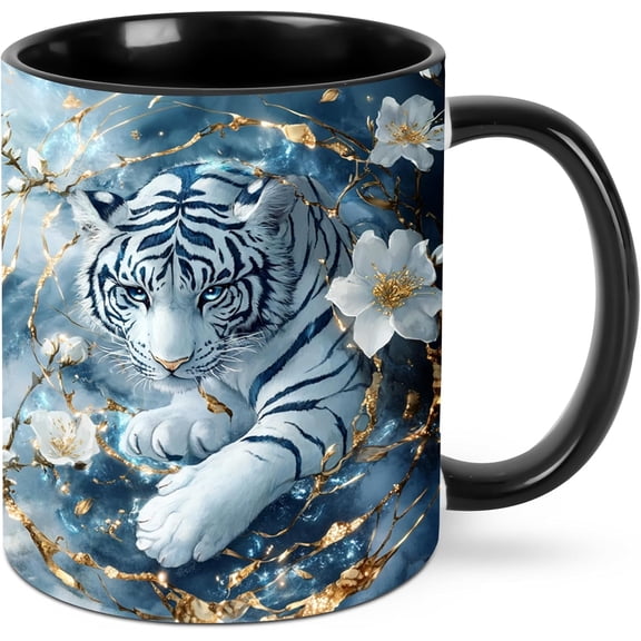 Eagle Coffee Mug Ceramic Tea Cup 11oz Novelty Mugs with Handle Presents for Office Work Home