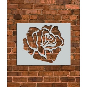 Rose Corolla Stencil