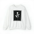 thumbnail image 1 of Rose Cutout Unisex Heavy Blend Crewneck Sweatshirt, 1 of 7