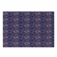 thumbnail image 1 of Rose Cutting Board, Romantic Bouquet Hand Drawn Ink Style Pattern Spring Season Doodle Design, Decorative Tempered Glass Cutting and Serving Board, Small Size, Purple and Lavender, by Ambesonne, 1 of 1