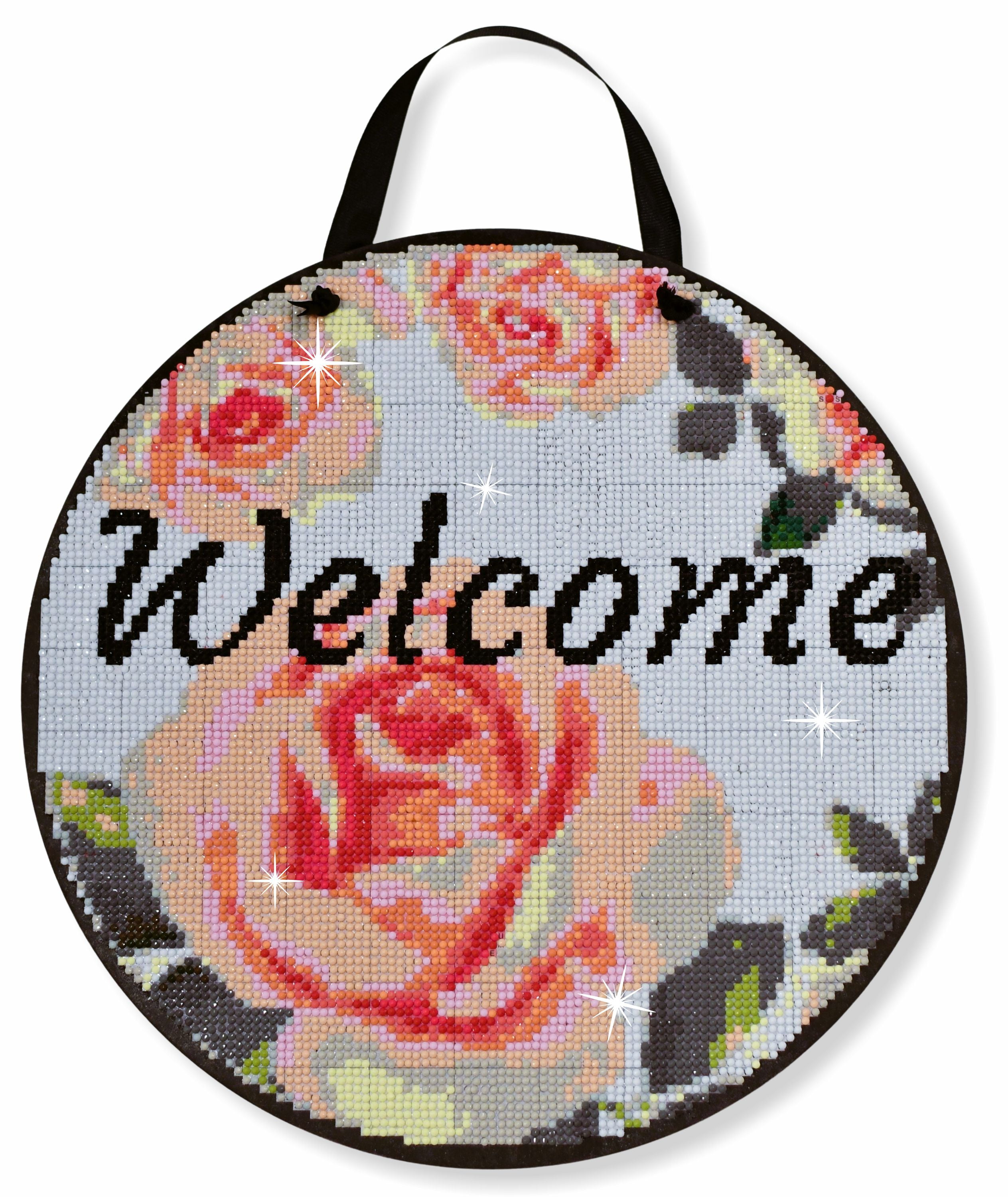 Rose Diamond Art, Diamond Painting Kit, Round Drills, Adult Beginner