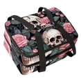 thumbnail image 1 of Rose Double Layered Insulated Refrigerated Lunch Bag with Two Compartments, Large Capacity, and Hand Carry - 7.1x11.4x16.1 inches, 1 of 6