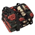 thumbnail image 1 of Rose Double Layered Insulated Refrigerated Lunch Bag with Two Compartments, Large Capacity, and Handheld Carry - 7.1x11.4x16.1 Inches, 1 of 6