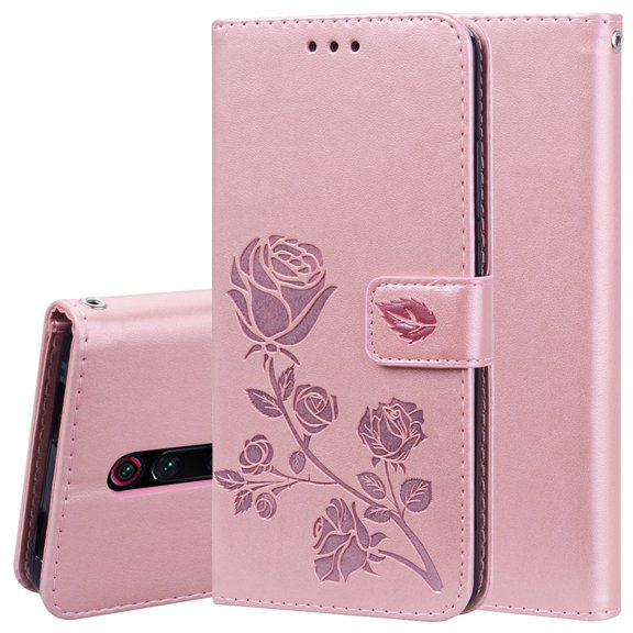 Rose Embossed Horizontal Flip PU Leather Case with Holder & Card Slots & Wallet for Xiaomi Redmi /