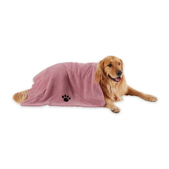 Bone Dry Embroidered Microfiber Pet Towel