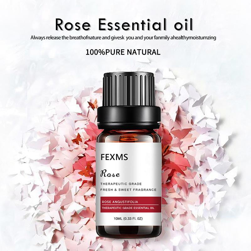 Rose Essential Oil 100 Pure Rose Aromatherapy Oils Floral Rose